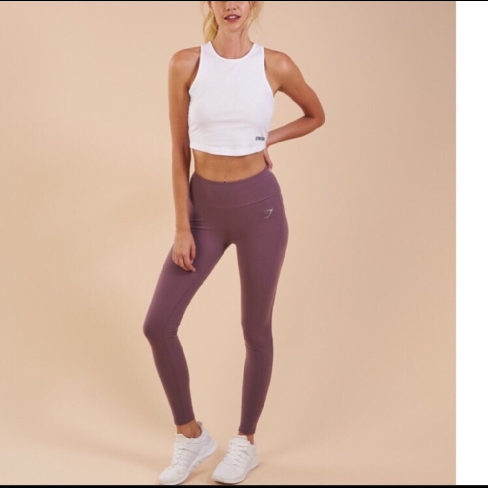 Gymshark Aspire Leggings - Purple wash